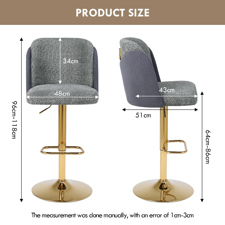 kitchen chairs modern bar stool Golden kitchen chairs modern bar stool Golden