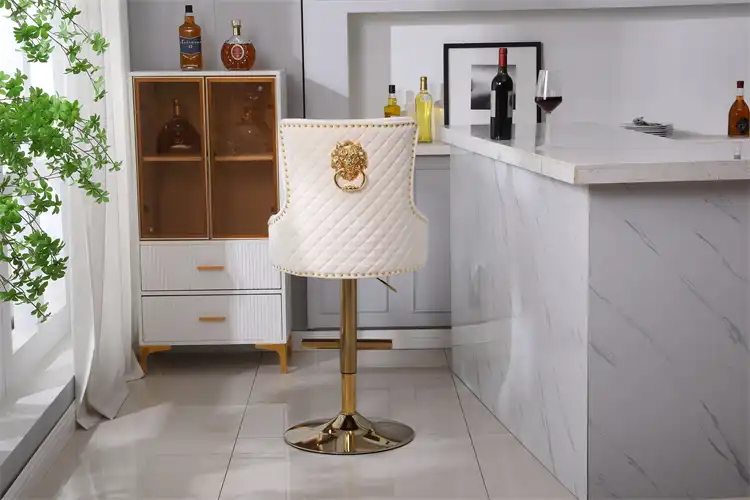 Lion Head modern bar stool
