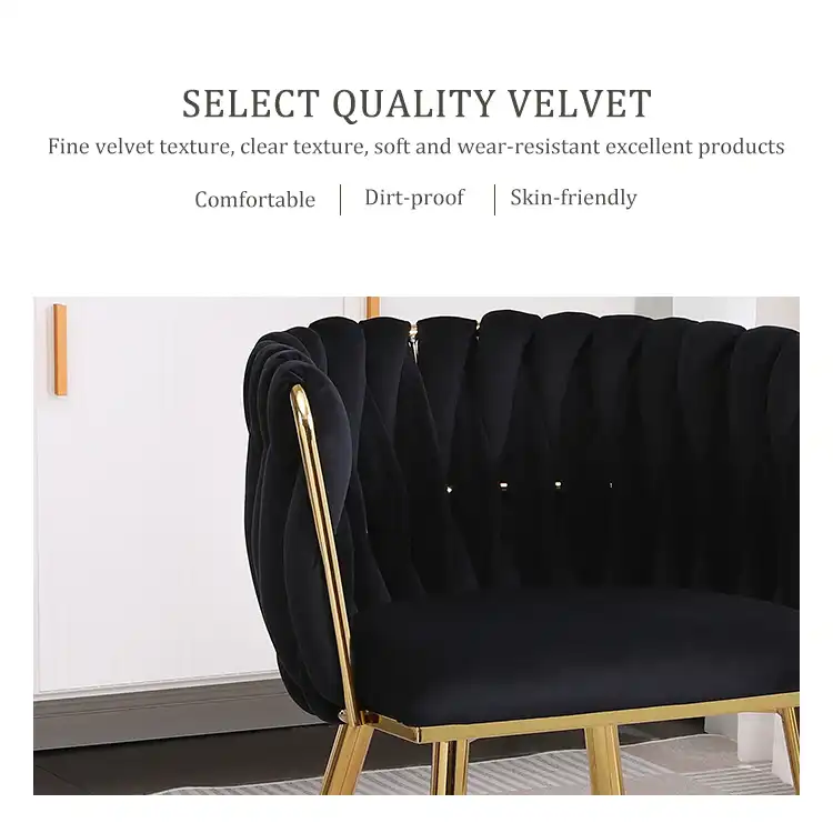 Grey Modern Woven Dining Chair Metal Legs Grey Modern Woven Dining Chair Metal Legs