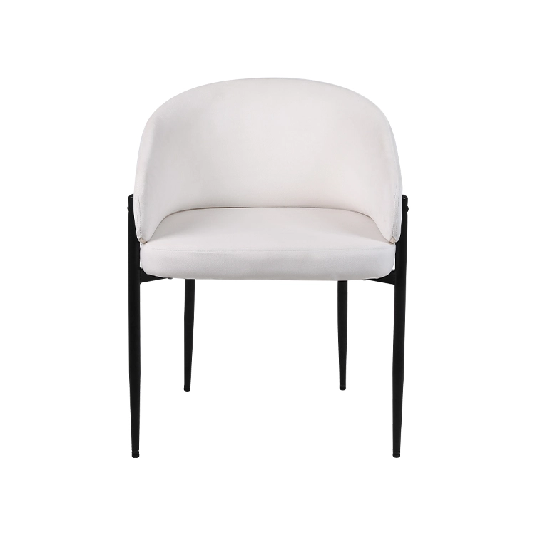 Modern Upholstered Curved Dining Chair Modern Upholstered Curved Dining Chair