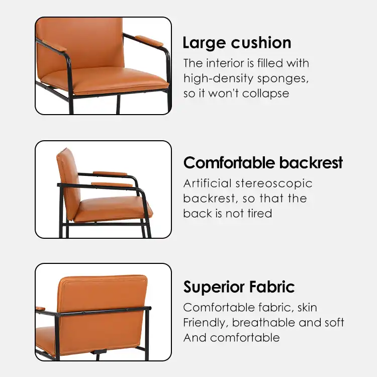 PU fabric leisure chair