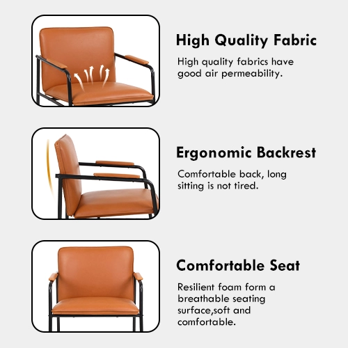PU fabric leisure chair