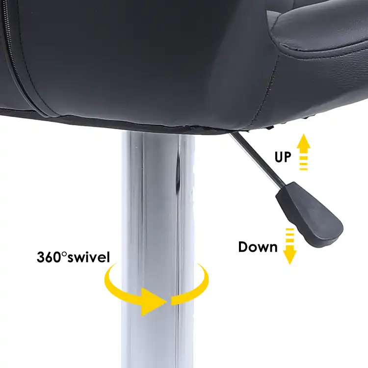 black bar stools counter