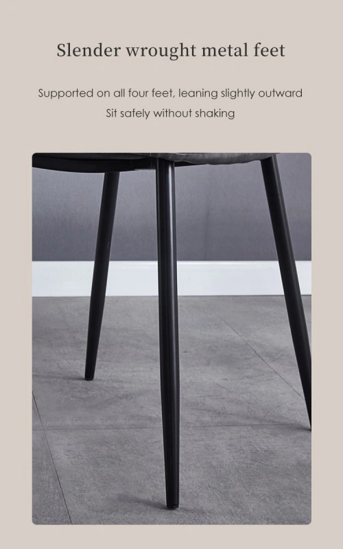 Velvet Checkered Dining Table Chair Velvet Checkered Dining Table Chair