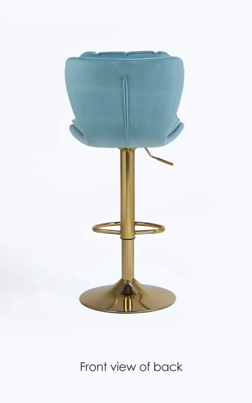 bar stools black velvet