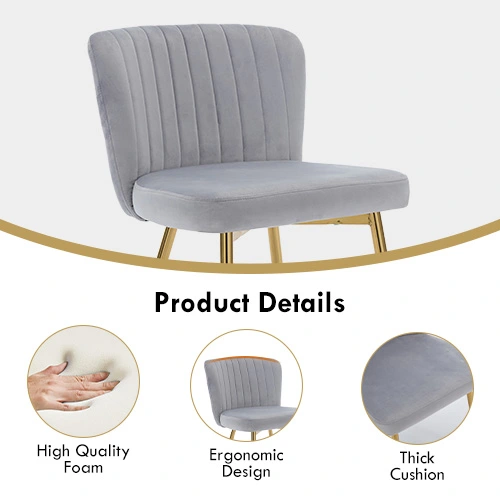 velvet dining chair