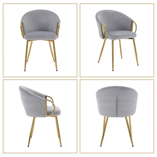 Modern Cream Metal Leg Dining Chair Modern Cream Metal Leg Dining Chair