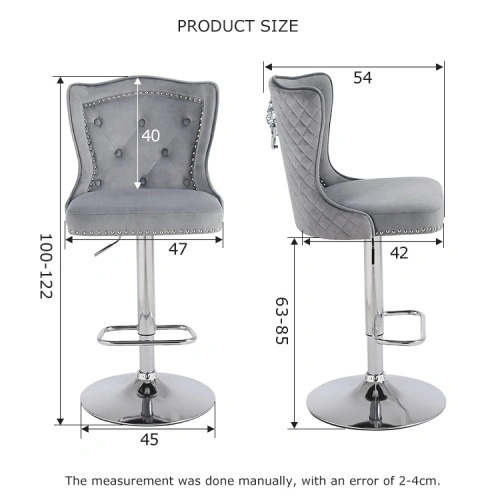 Kitchen swivel stool with diamond lion head Kitchen swivel stool with diamond lion head