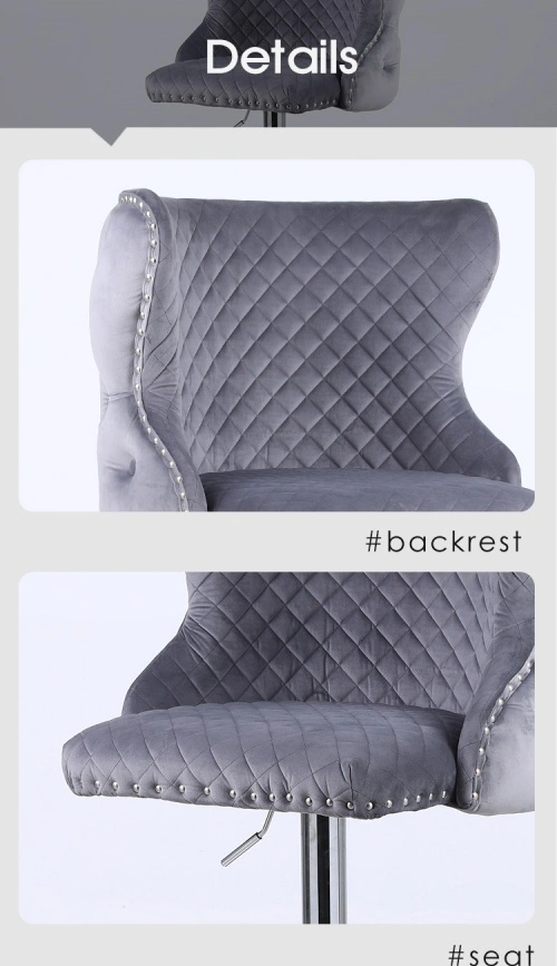 bar stools velvet bucket