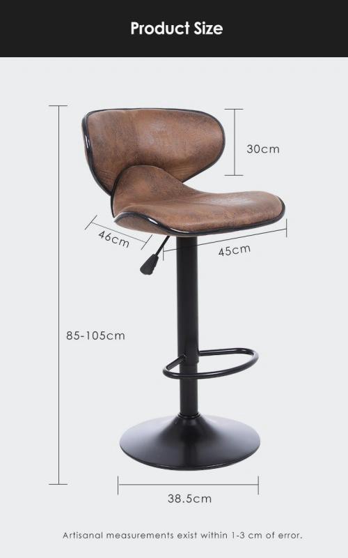 counter top height adjustable stool