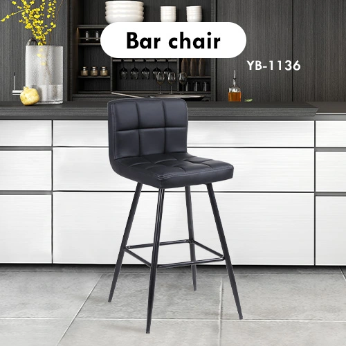 counter stool with metal frame