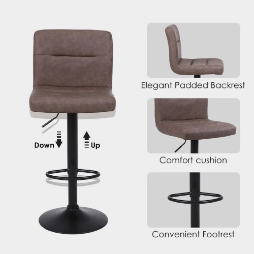 Brown bar stool Brown bar stool