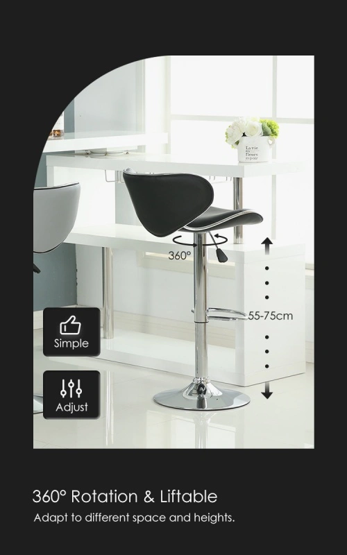 high end modern bar stools