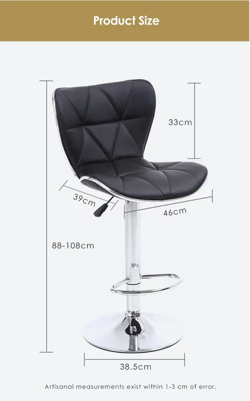 Adjustable Swivel Bar Chair Adjustable Swivel Bar Chair