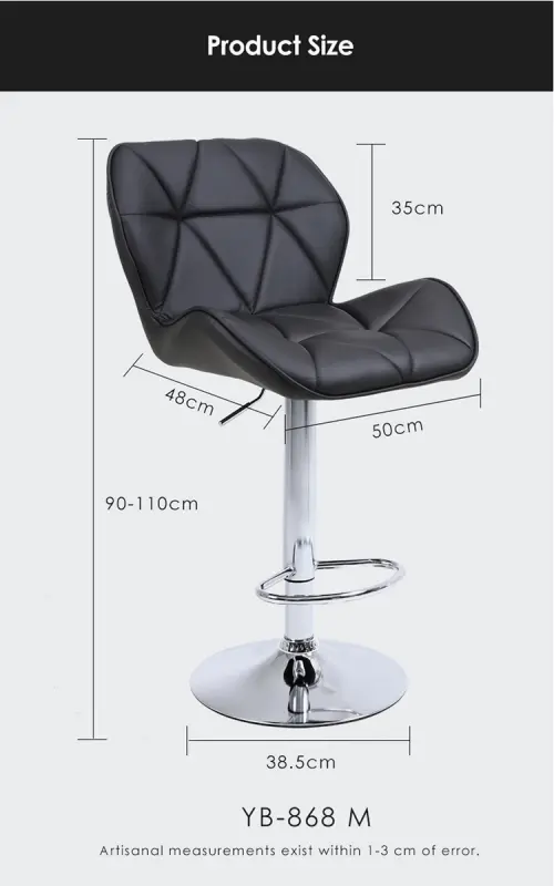 Swivel adjustable height bar stool Swivel adjustable height bar stool