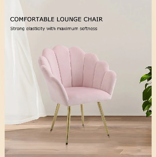 Pink velvet bucket chair Pink velvet bucket chair