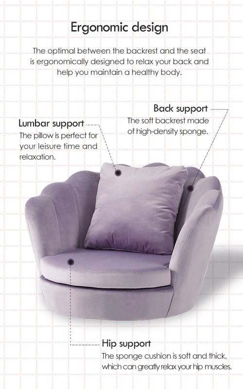 Shell velvet upholstered chair Shell velvet upholstered chair