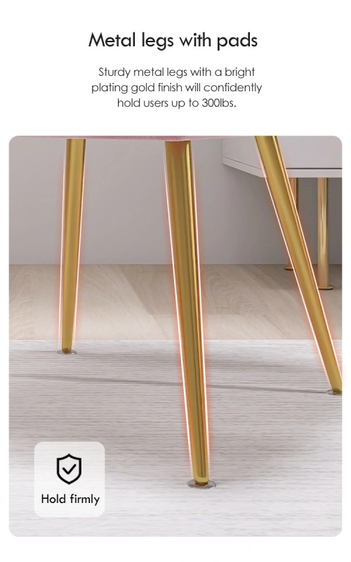 Shell velvet upholstered chair Shell velvet upholstered chair