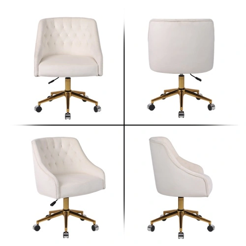 Cream color adjustable office chair Cream color adjustable office chair