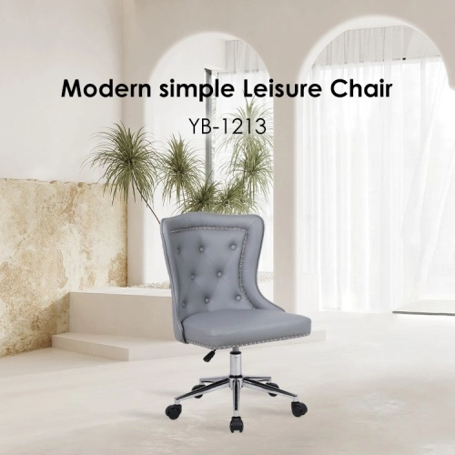 Armless leather lion head office chair Armless leather lion head office chair