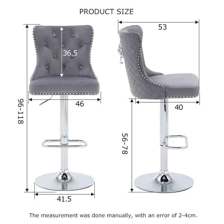 Luxury Lion Head Bar Stool