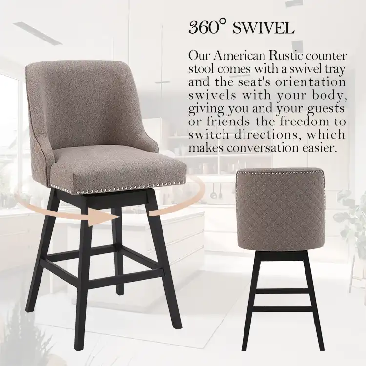 high end bar stools with backs