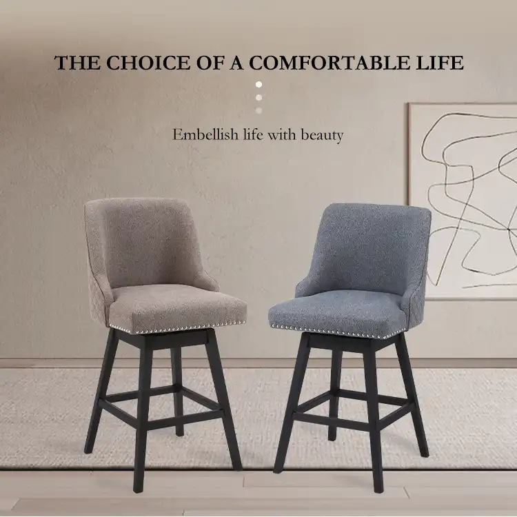 high end bar stools with backs