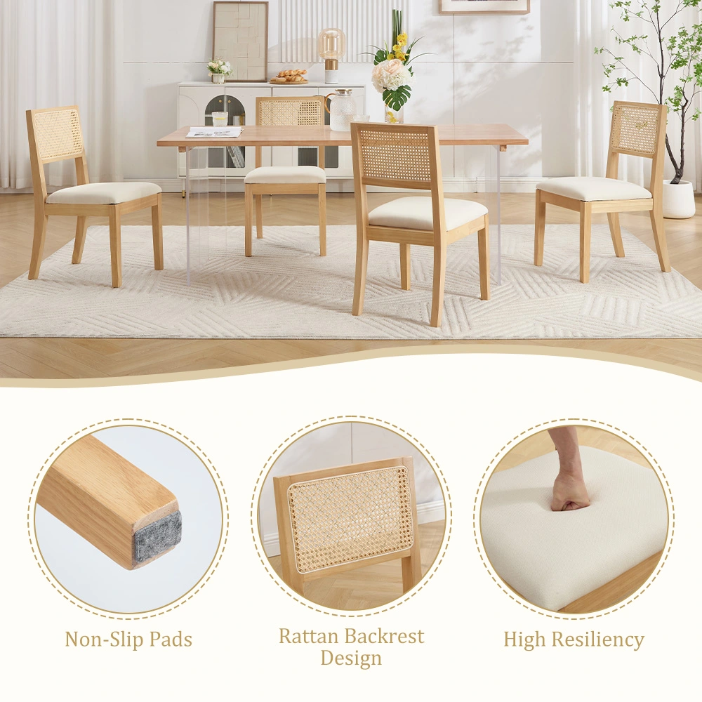 wooden dining chairs