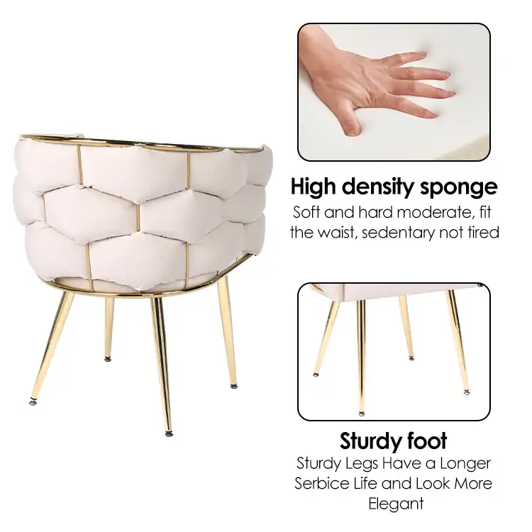 Knitted metal leg single sofa chair Knitted metal leg single sofa chair