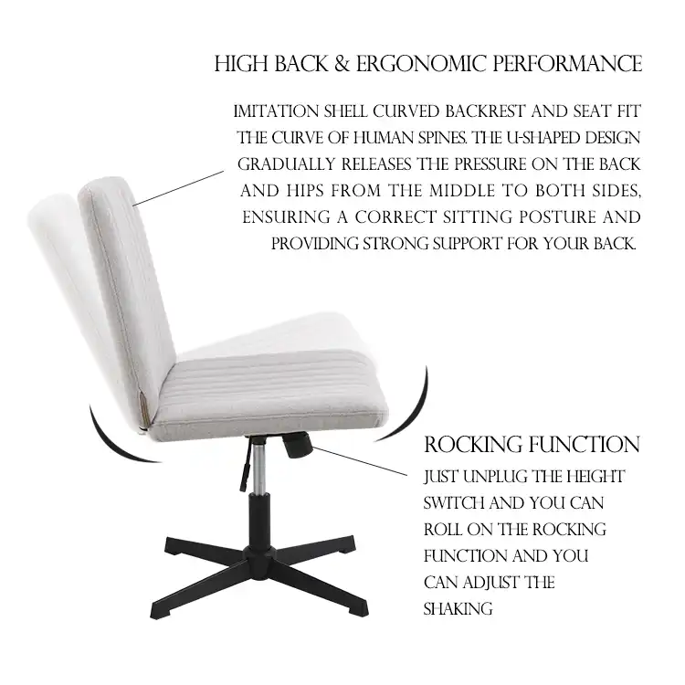 Cross chair with wheels Cross chair with wheels