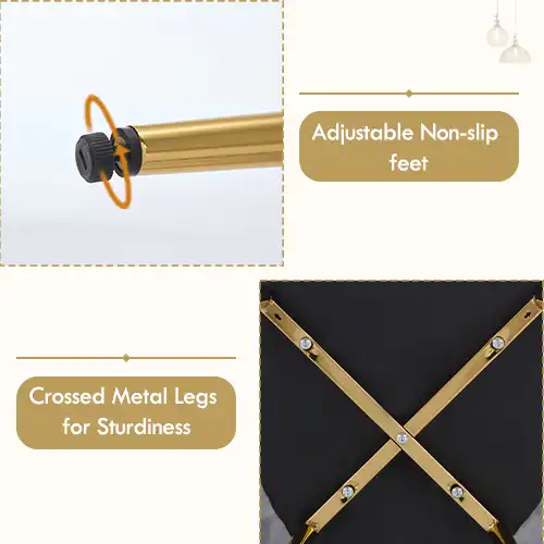 Modern Cream Metal Leg Dining Chair Modern Cream Metal Leg Dining Chair