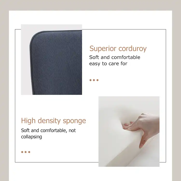 Armless Upholstered Dining Chair