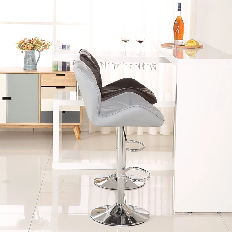 Swivel adjustable height bar stool
