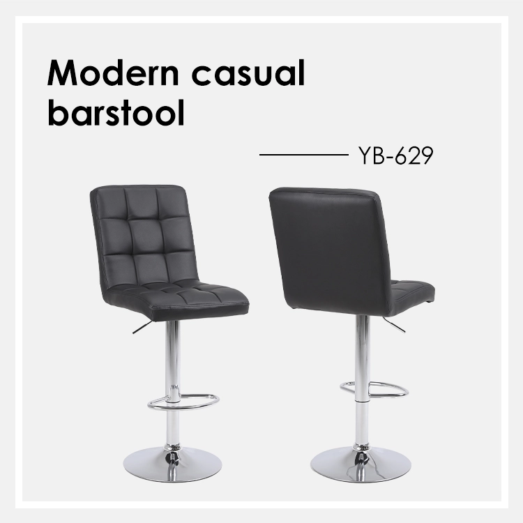 Black high bar stools Black high bar stools