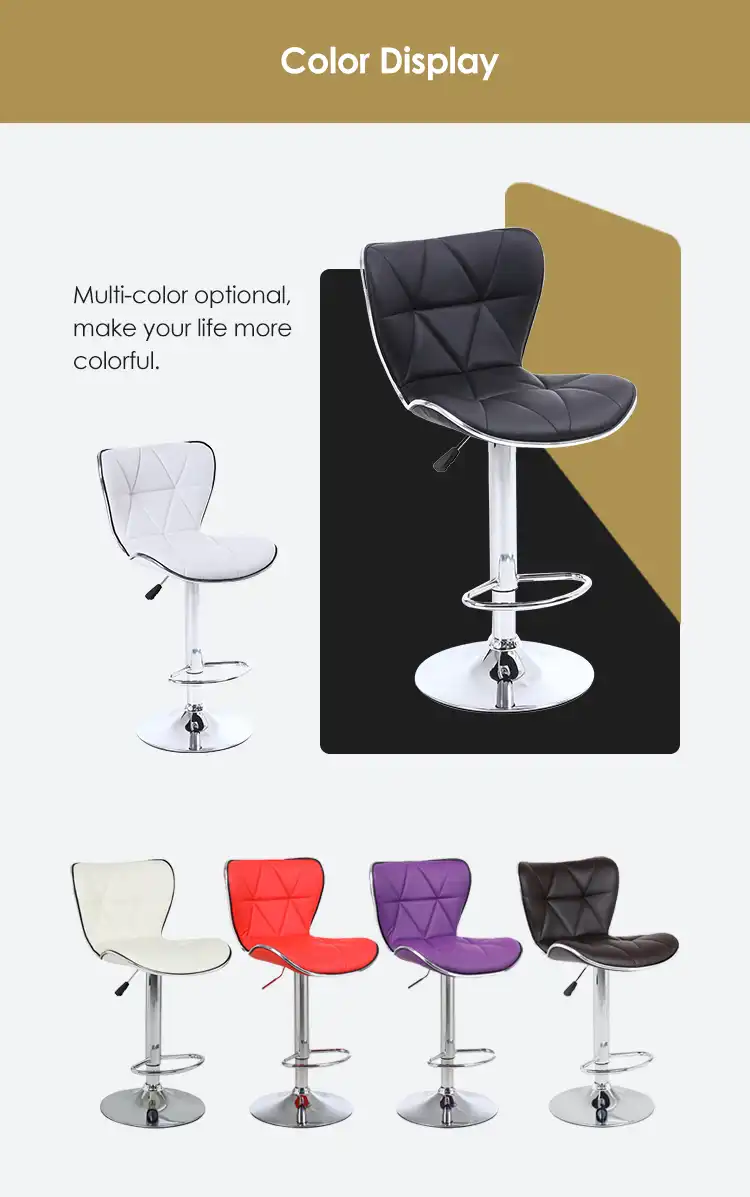 Adjustable Swivel Bar Chair