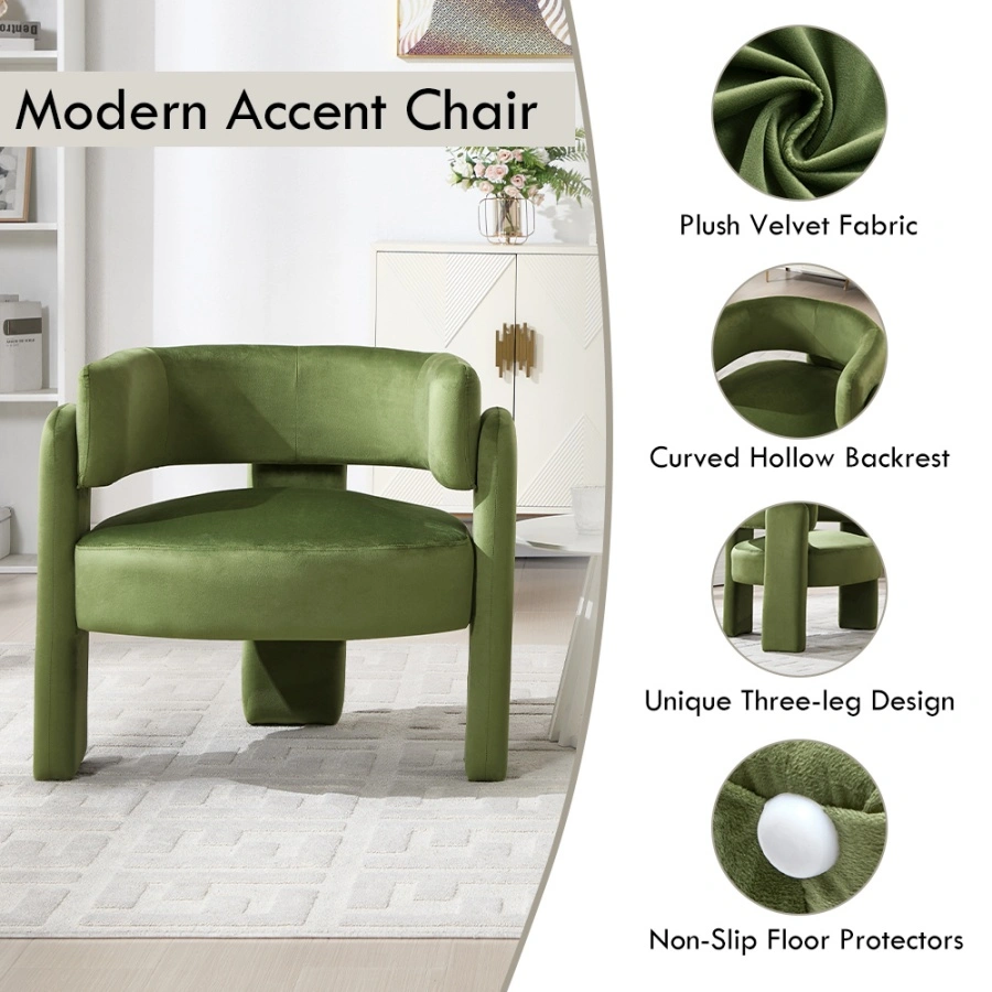 Green single sofa chair Green single sofa chair