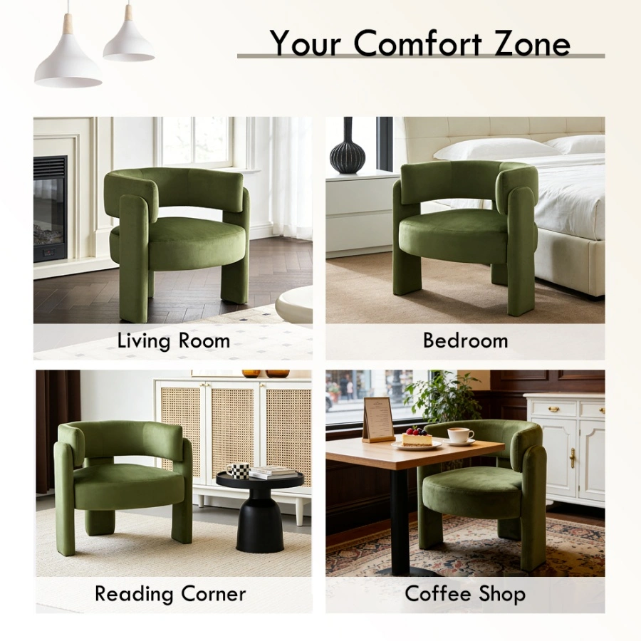 Green single sofa chair Green single sofa chair
