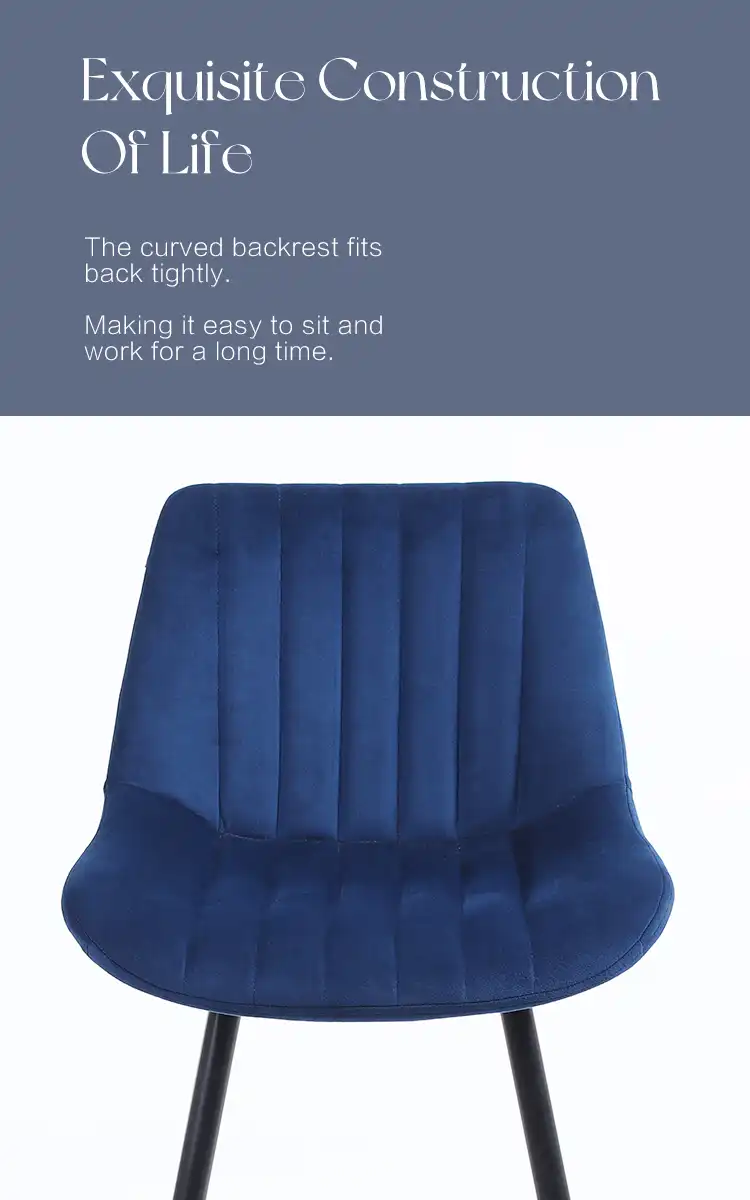 Grey Velvet Bar Chair