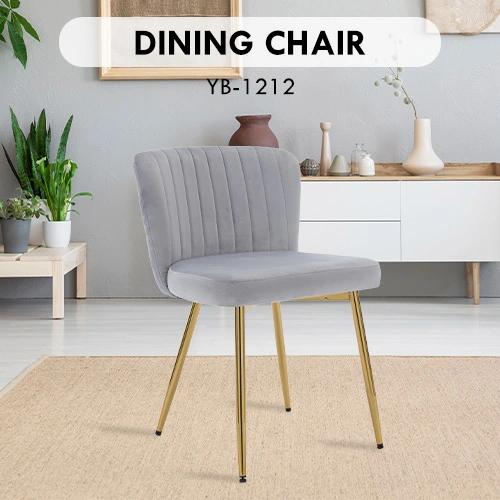 velvet dining chair