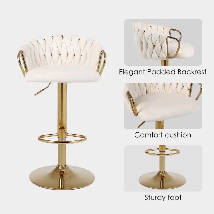 round base bar stool