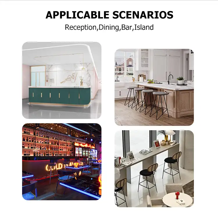 round base bar stool