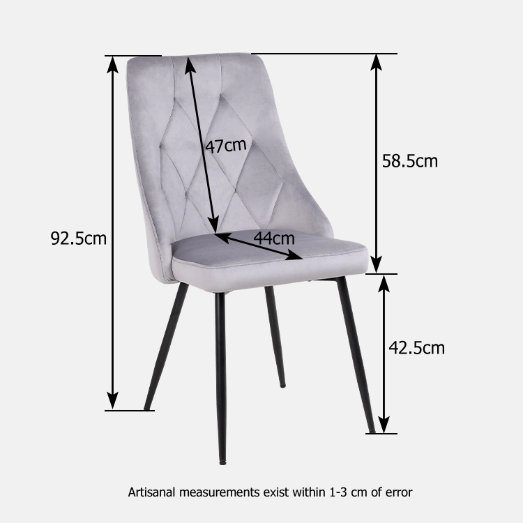 stainless steel dining chair