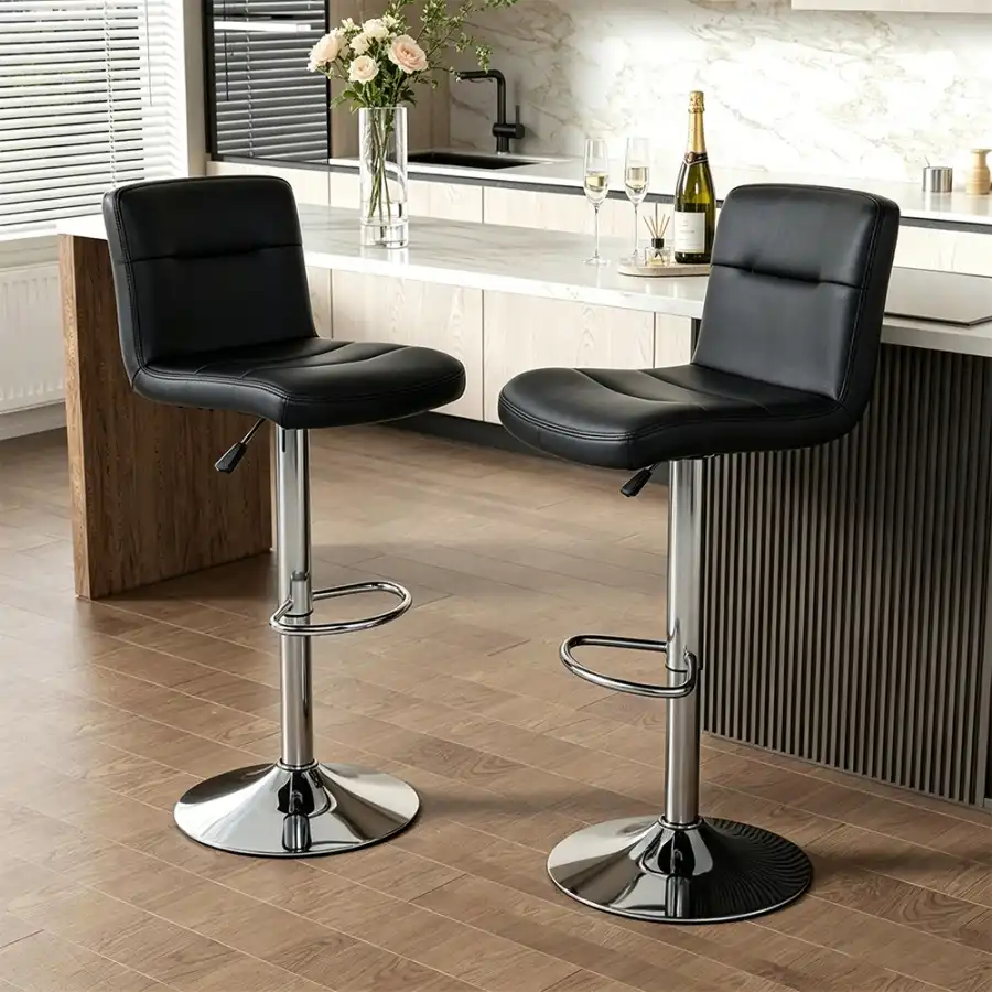 Brown bar stool