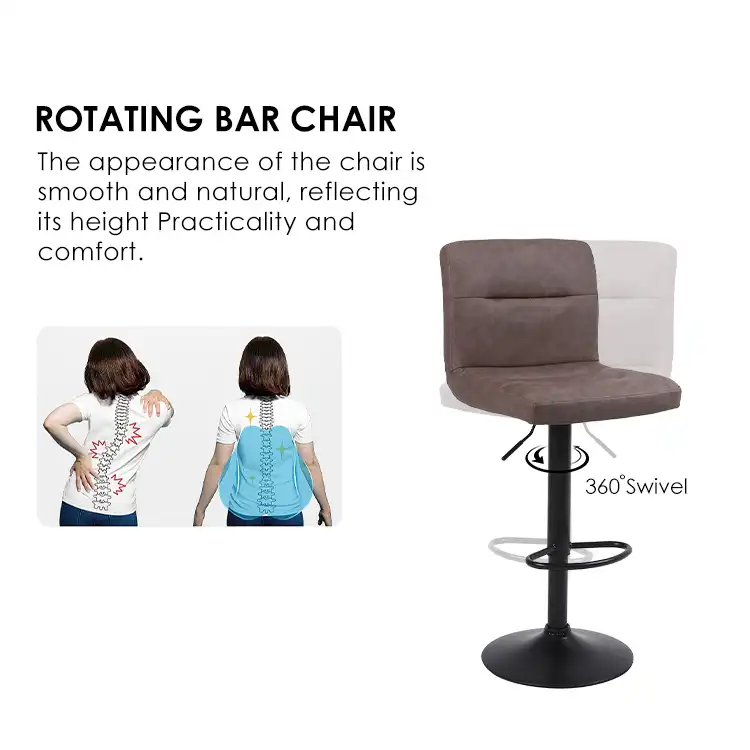 Brown bar stool Brown bar stool