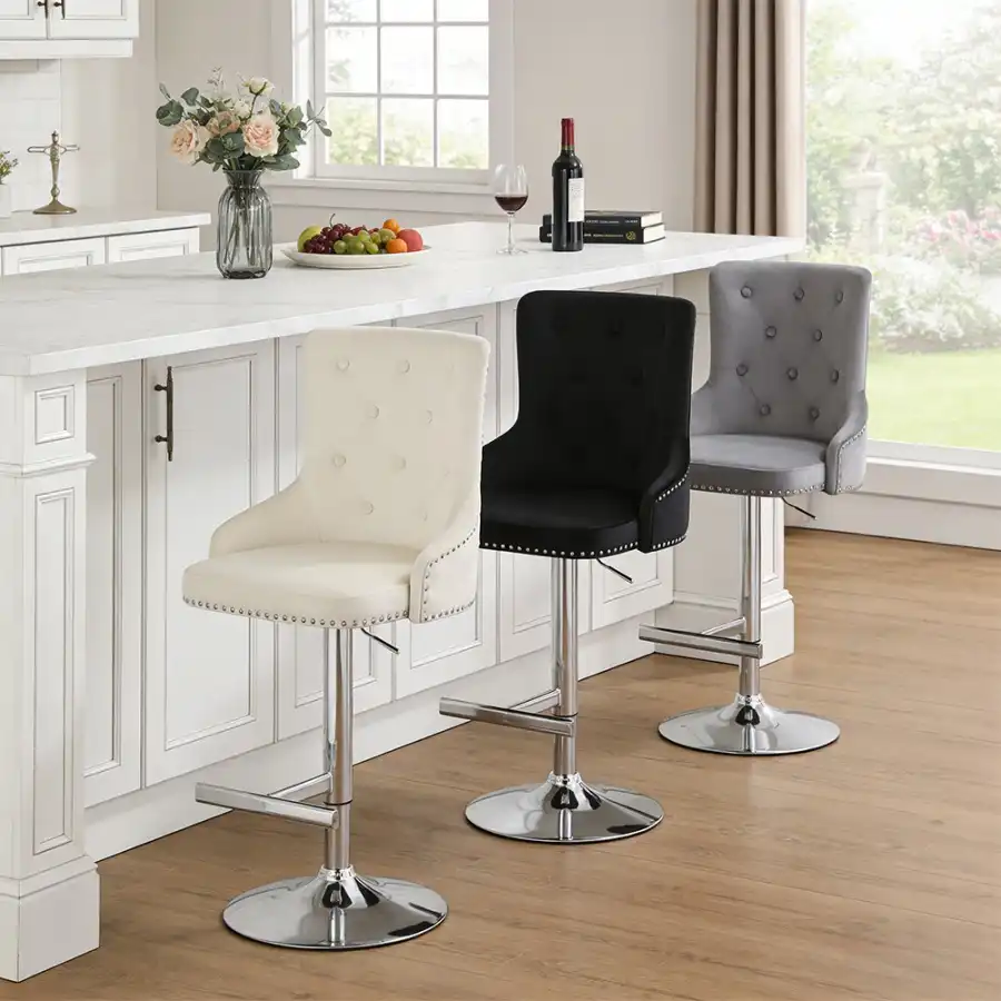Lion Head modern bar stool