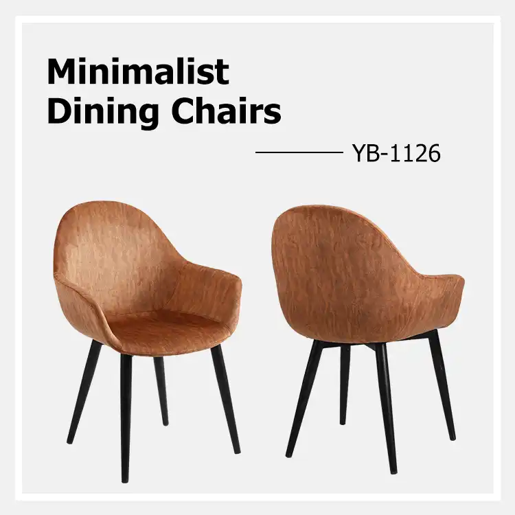 Dark brown dining chair with armrests Dark brown dining chair with armrests