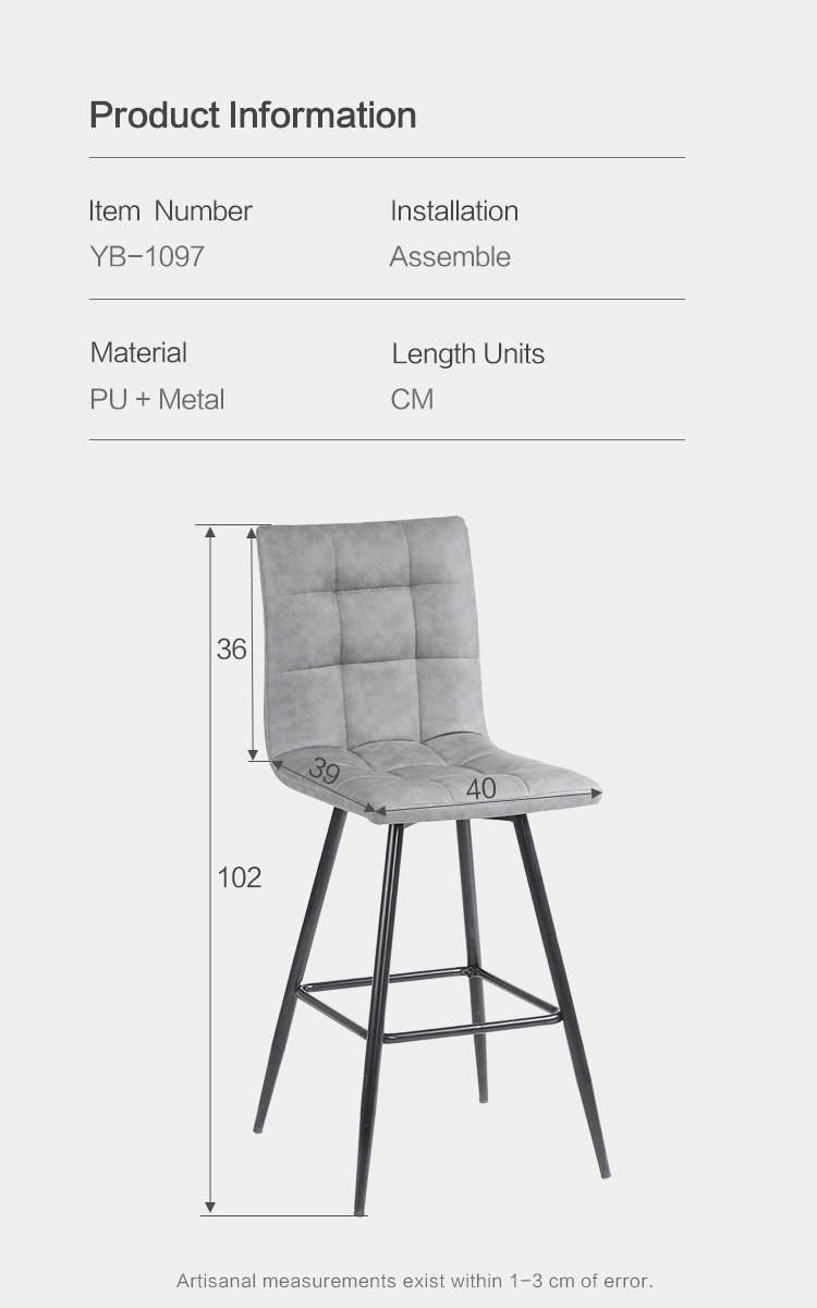 luxury high chair bar stool for kitchen island