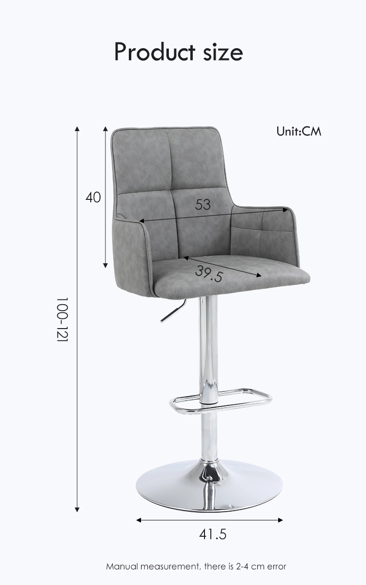 high bar chair adjustable soft