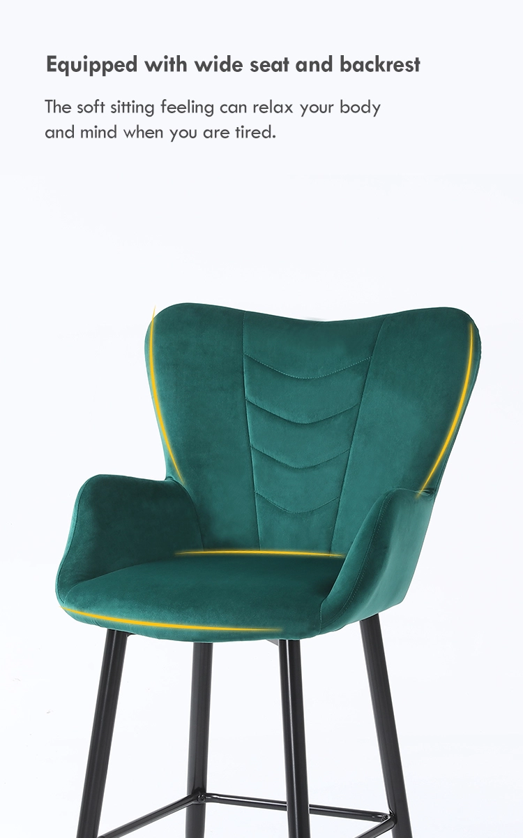 upholstered bar stool for kitchen