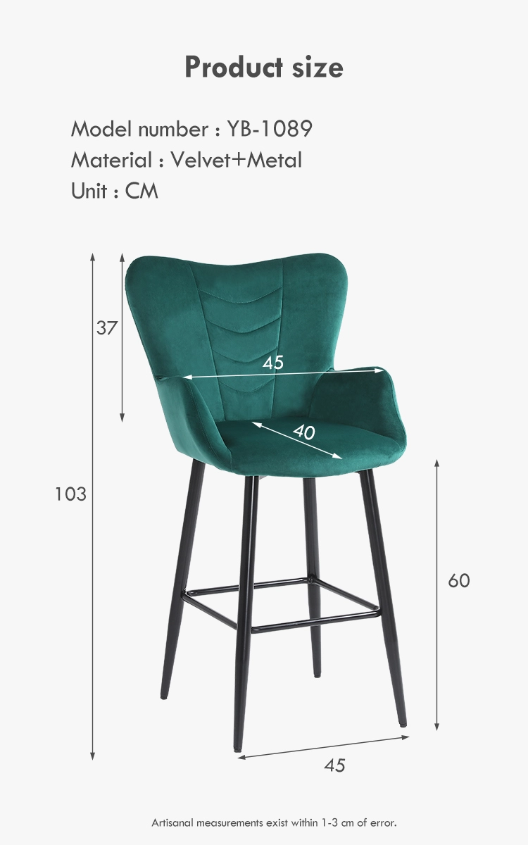 upholstered bar stool for kitchen